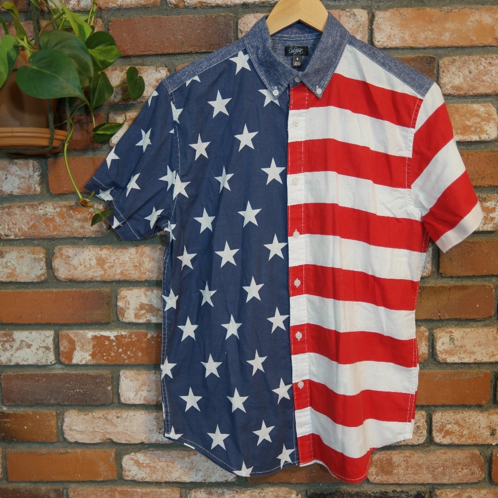'Merica Yeehaw button up